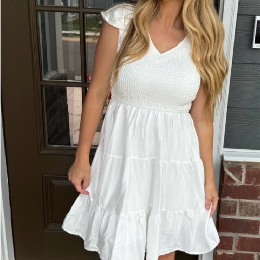 White dress